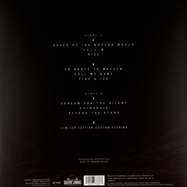 Apocalyptica - Cell |  Vinyl LP | Apocalyptica - Cell (2 LPs) | Records on Vinyl