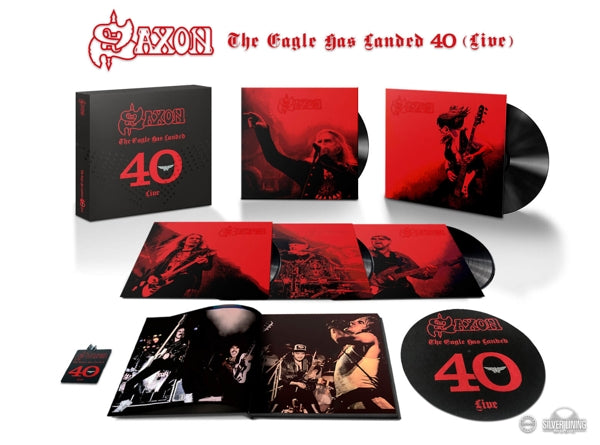 Saxon - Eagle Has Landed 40 (Live |  Vinyl LP | Saxon - Eagle Has Landed 40 (Live (5 LPs) | Records on Vinyl