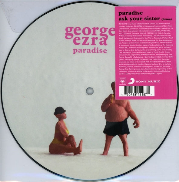 George Ezra - Paradise  |  7" Single | George Ezra - Paradise  (7" Single) | Records on Vinyl