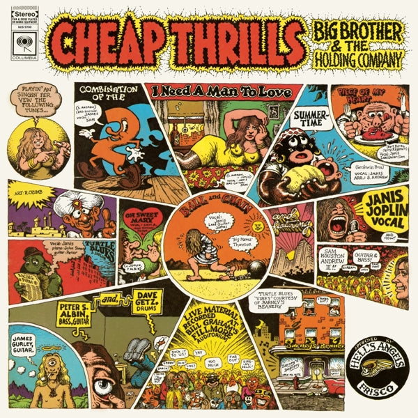  |  Vinyl LP | Big Brother & the Holding Comp - Cheap Thrills (LP) | Records on Vinyl