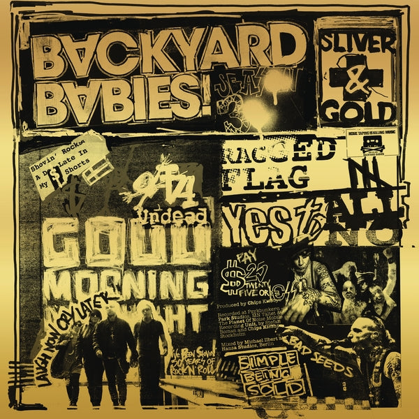 |  Vinyl LP | Backyard Babies - Sliver and Gold (LP) | Records on Vinyl