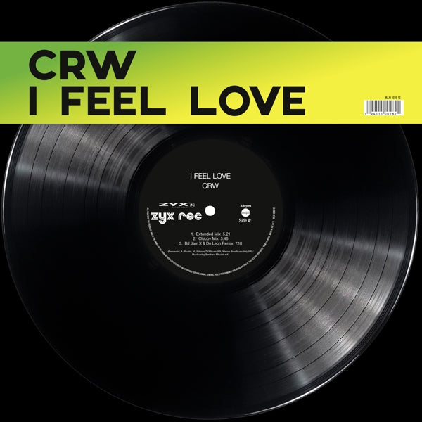 Crw - I Feel Love |  12" Single | Crw - I Feel Love (12" Single) | Records on Vinyl