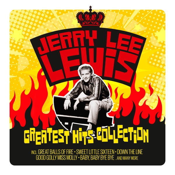  |  Vinyl LP | Jerry Lee Lewis - Greatest Hits Collection (LP) | Records on Vinyl