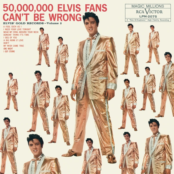  |  Vinyl LP | Elvis Presley - 50,000,000 Elvis Fans Can't Be (LP) | Records on Vinyl