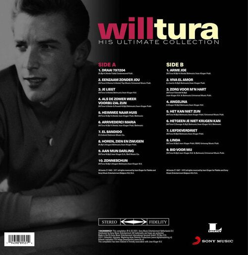 Will Tura - His Ultimate Collection |  Vinyl LP | Will Tura - His Ultimate Collection (LP) | Records on Vinyl