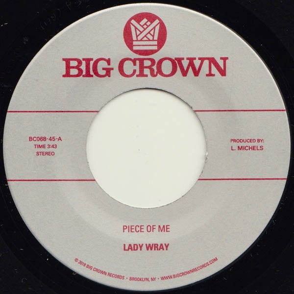 Lady Wray - Piece Of Me |  7" Single | Lady Wray - Piece Of Me (7" Single) | Records on Vinyl