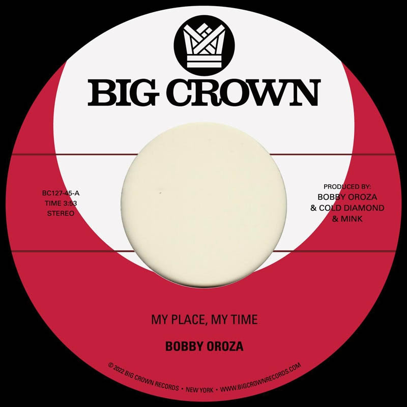  |  7" Single | Bobby Oroza - My Place, My Time B/W Through These Tears (Single) | Records on Vinyl