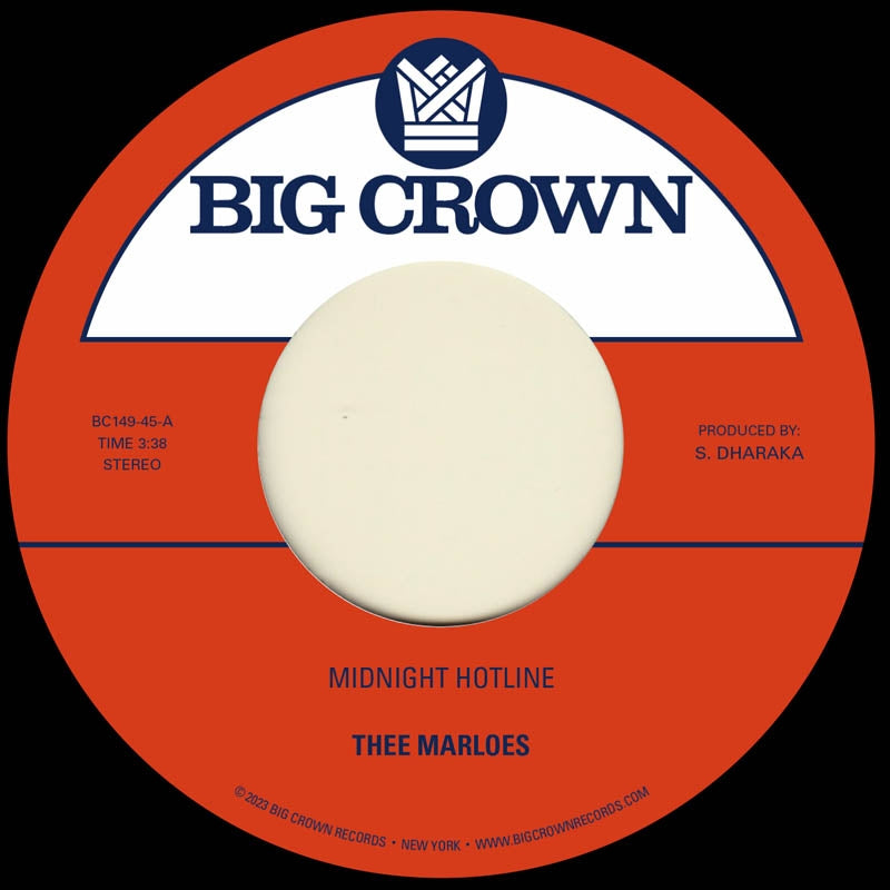  |  7" Single | Thee Marloes - Midnite Hotline (Single) | Records on Vinyl
