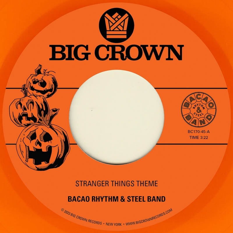  |   | Bacao Rhythm & Steel Band - Stranger Things Theme/Halloween Theme (Single) | Records on Vinyl