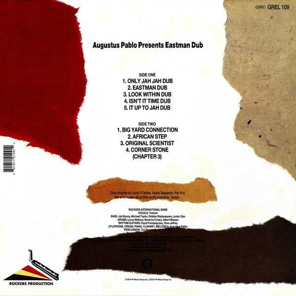 Augustus Pablo - Eastman Dub |  Vinyl LP | Augustus Pablo - Eastman Dub (LP) | Records on Vinyl