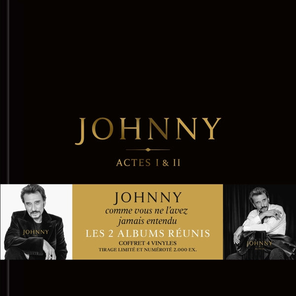  |  Vinyl LP | Johnny Hallyday - Johnny Acte I + Acte Ii (4 LPs) | Records on Vinyl