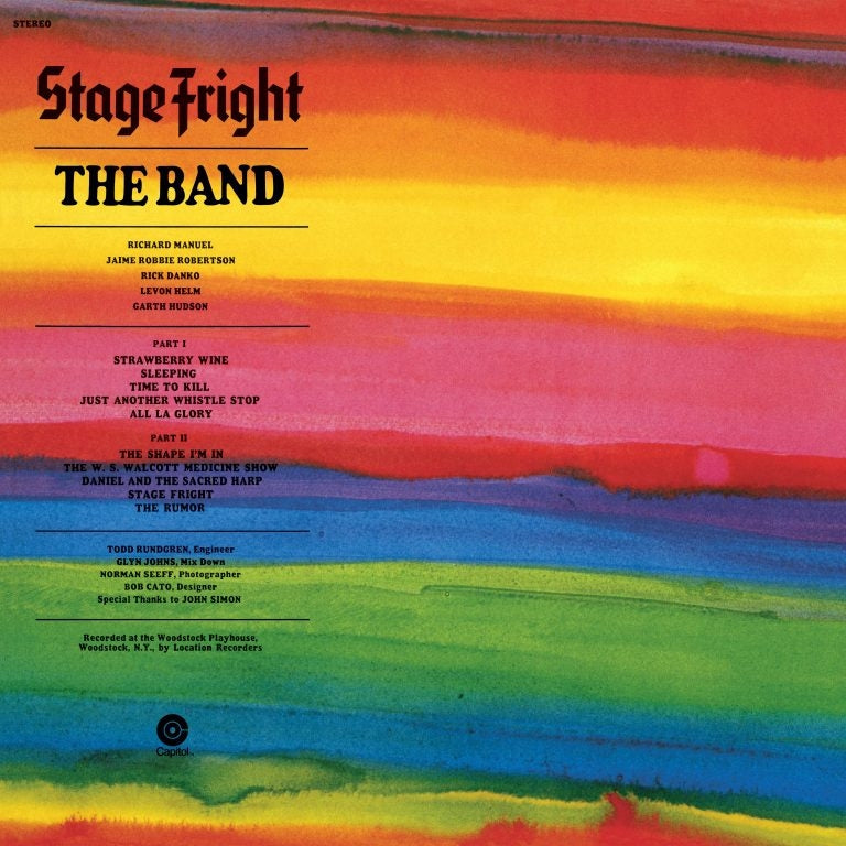Band - Stage Fright  |  Vinyl LP | Band - Stage Fright  (Lp) 50th Anniversary) | Records on Vinyl