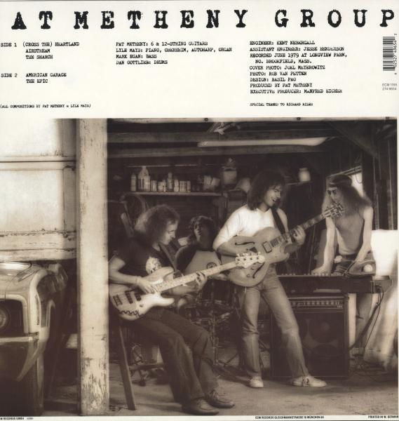 Pat Metheny Group - American Garage |  Vinyl LP | Pat Metheny Group - American Garage (LP) | Records on Vinyl