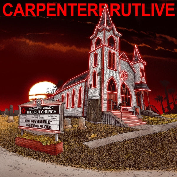 Carpenter Brut - Carpenterbrutlive |  Vinyl LP | Carpenter Brut - Carpenterbrutlive (2 LPs) | Records on Vinyl