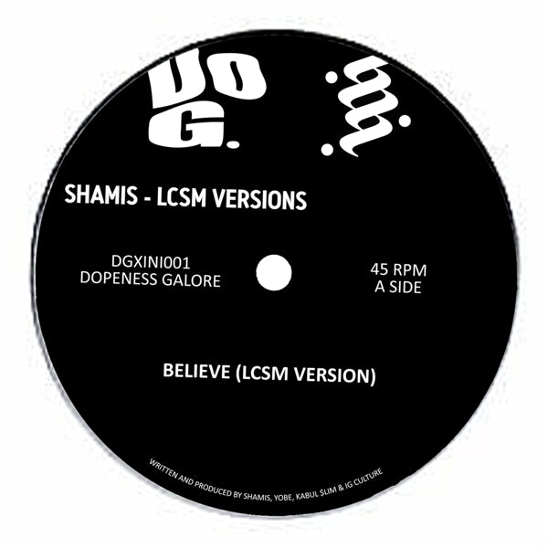  |  12" Single | Lcsm & Shaims - Believe (Single) | Records on Vinyl