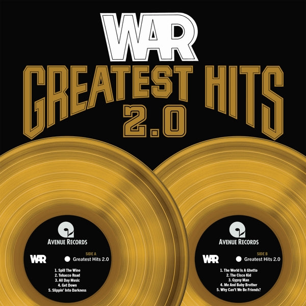 War - Greatest Hits 2.0 |  Vinyl LP | War - Greatest Hits 2.0 (2 LPs) | Records on Vinyl