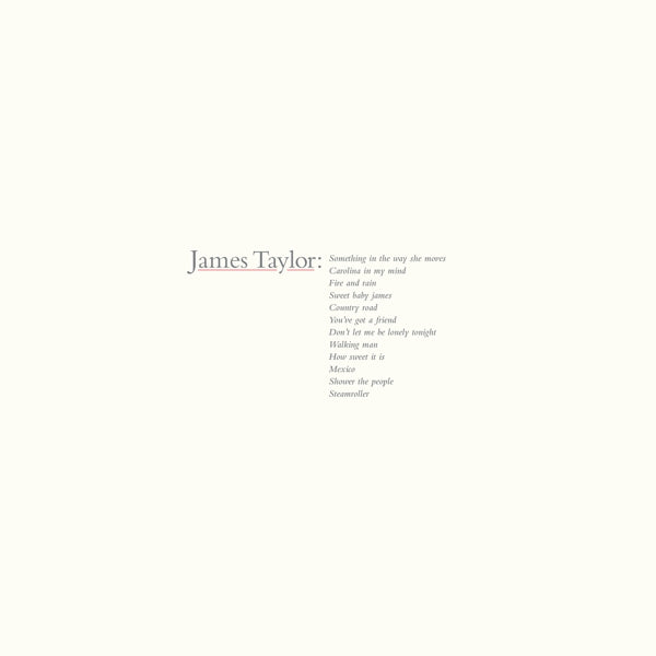  |  Vinyl LP | James Taylor - Greatest Hits (LP) | Records on Vinyl