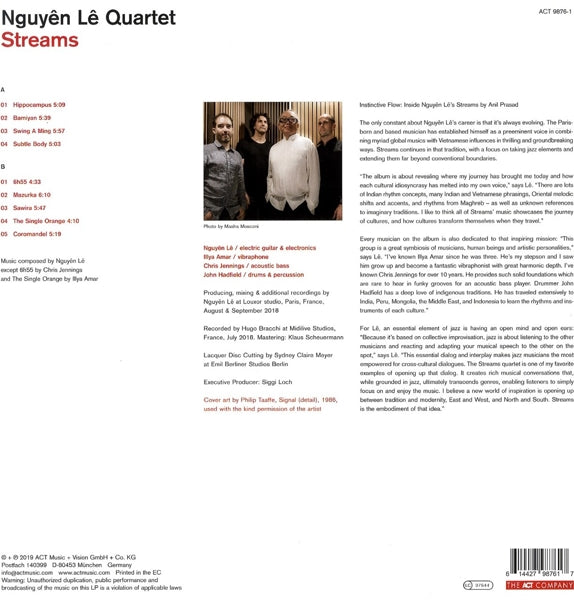 Nguyen Le Quartet - Streams |  Vinyl LP | Nguyen Le Quartet - Streams (LP) | Records on Vinyl