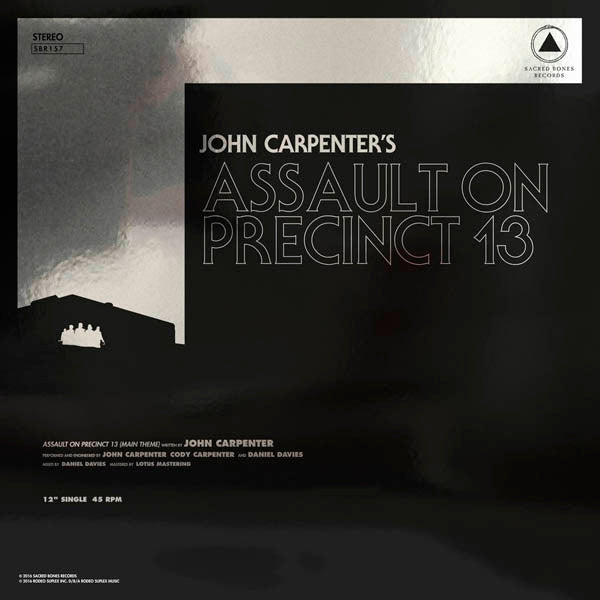  |  12" Single | John Carpenter - Assault On Precinct 13 (Single) | Records on Vinyl