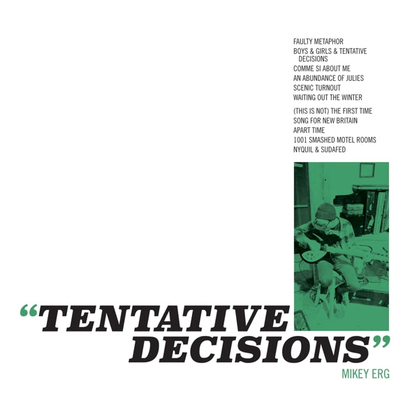  |  Vinyl LP | Mikey Erg - Tentative Decisions (LP) | Records on Vinyl