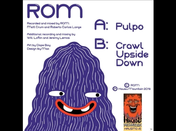  |  7" Single | Rom - Pulpo/ Crawl Upside Down (Single) | Records on Vinyl