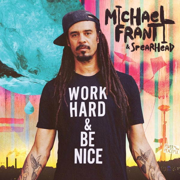  |  Vinyl LP | Michael & Spearhead Franti - Work Hard and Be Nice (2 LPs) | Records on Vinyl