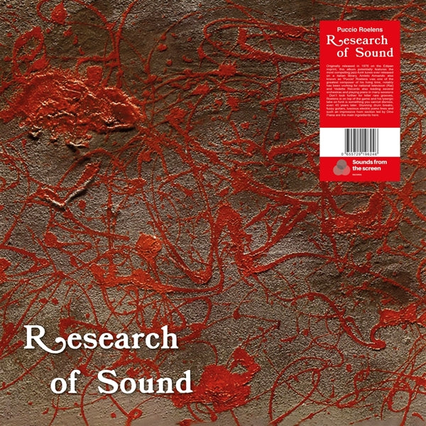 Puccio Roelens - Research Of Sound |  Vinyl LP | Puccio Roelens - Research Of Sound (LP) | Records on Vinyl