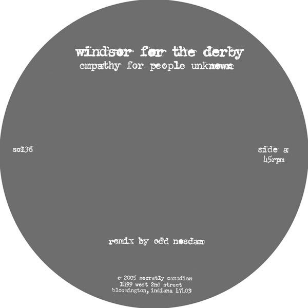  |  12" Single | Windsor For the Derby - Empathy (Single) | Records on Vinyl