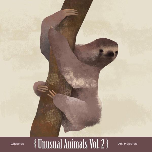  |  12" Single | Castanets/Dirty Projector - Unusual Animals 2 -10'- (Single) | Records on Vinyl