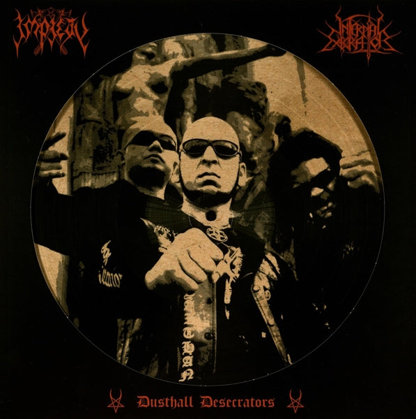 Impiety/Infernal Execrato - Dusthall Desecrators  |  Vinyl LP | Impiety/Infernal Execrato - Dusthall Desecrators  (LP) | Records on Vinyl