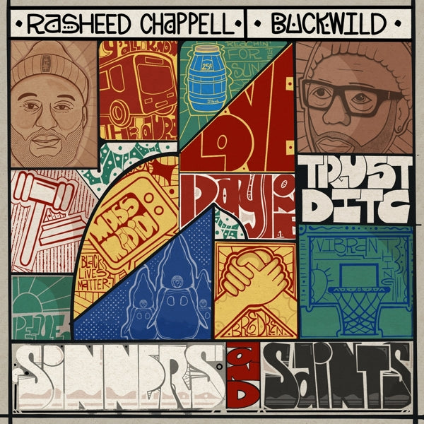 Rasheed Chappell & Buckw - Sinners And Saints |  Vinyl LP | Rasheed Chappell & Buckw - Sinners And Saints (LP) | Records on Vinyl