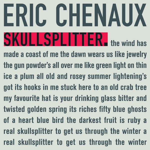 Eric Chenaux - Skullsplitter |  Vinyl LP | Eric Chenaux - Skullsplitter (LP) | Records on Vinyl