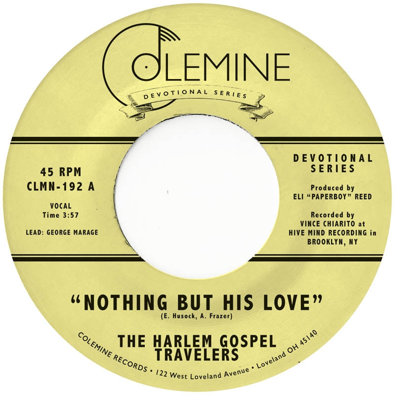 Harlem Gospel Travelers - Nothing But His Love |  7" Single | Harlem Gospel Travelers - Nothing But His Love (7" Single) | Records on Vinyl