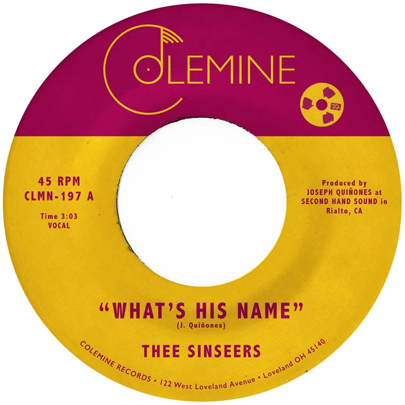  |  7" Single | Thee Sinseers - What's His Name (Single) | Records on Vinyl