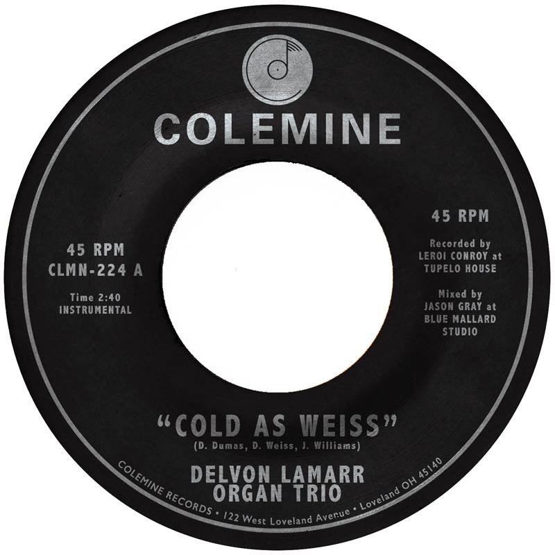  |  7" Single | Delvon Organ Trio Lamarr - Cold As Weiss (Single) | Records on Vinyl