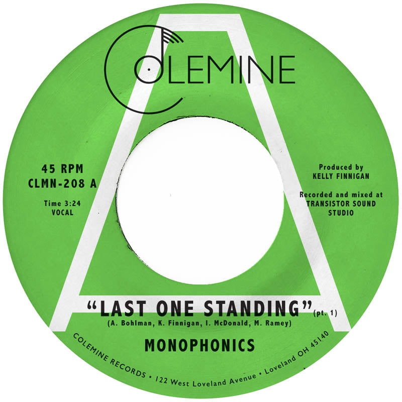  |  7" Single | Monophonics - Last One Standing (Single) | Records on Vinyl