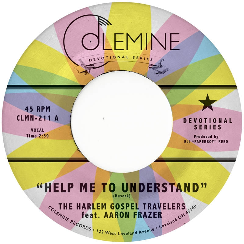  |  7" Single | Aaron & the Harlem Gospel Travelers Frazer - Help Me To Understand (Single) | Records on Vinyl