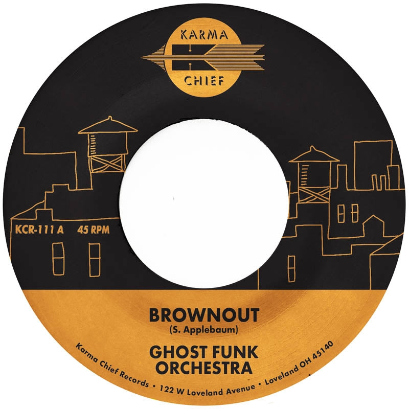  |  7" Single | Ghost Funk Orchestra - Brownout (Single) | Records on Vinyl