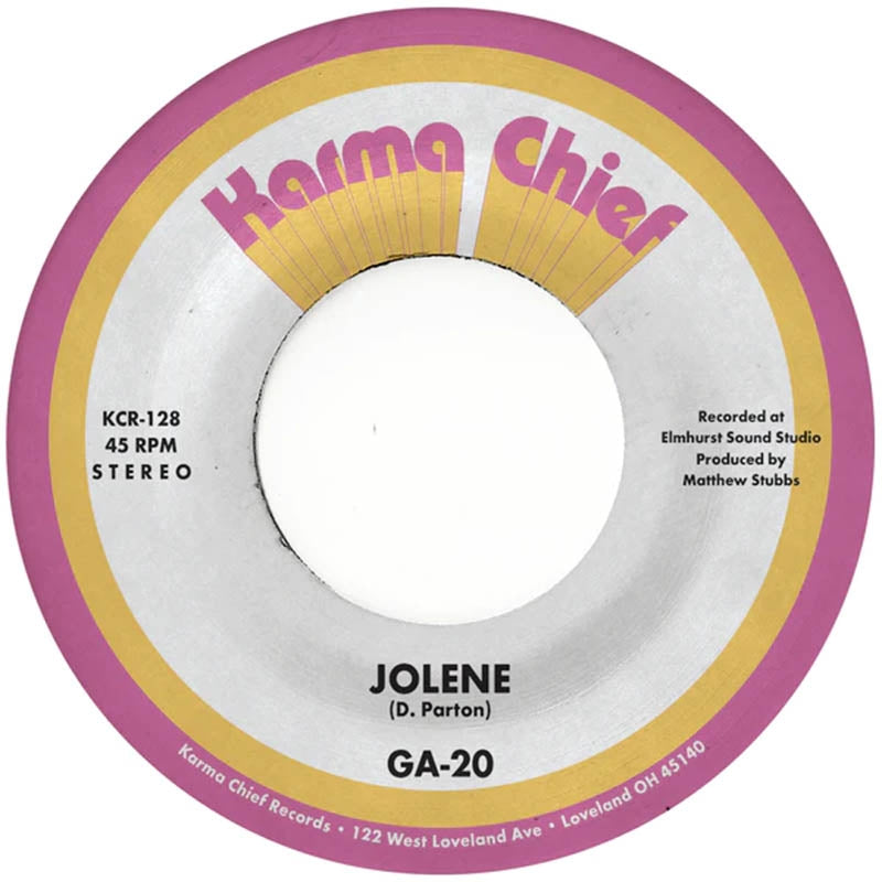  |  7" Single | Ga-20 - Jolene (Single) | Records on Vinyl
