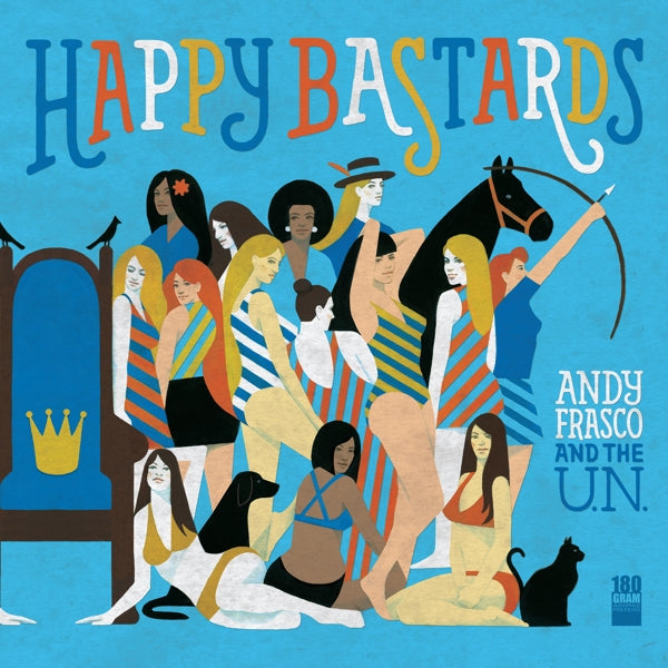 Andy Frasco & The U.N. - Happy Bastards |  Vinyl LP | Andy Frasco & The U.N. - Happy Bastards (LP) | Records on Vinyl