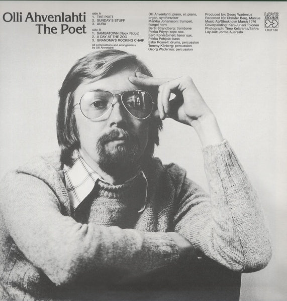 Olli Ahvenlahti - Poet |  Vinyl LP | Olli Ahvenlahti - Poet (LP) | Records on Vinyl