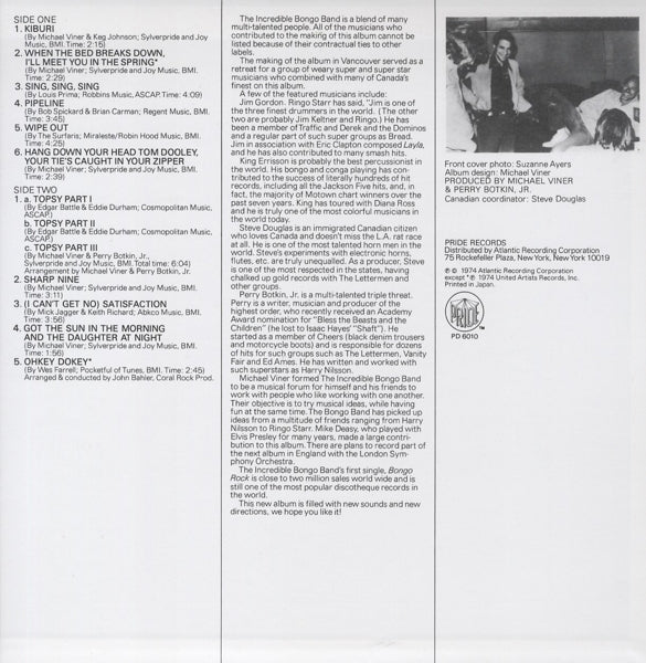 Incredible Bongo Band - Return Of  |  Vinyl LP | Incredible Bongo Band - Return Of  (LP) | Records on Vinyl