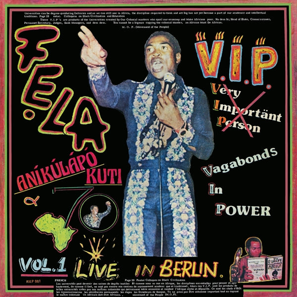  |  Vinyl LP | Fela Kuti - V.I.P. (LP) | Records on Vinyl