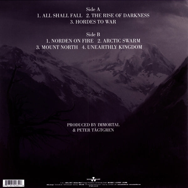 Immortal - All Shall Fall  |  Vinyl LP | Immortal - All Shall Fall  (LP) | Records on Vinyl