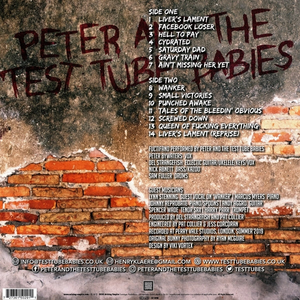 Peter And The Test Tube Babies - Fuctifano  |  Vinyl LP | Peter And The Test Tube Babies - Fuctifano  (LP) | Records on Vinyl