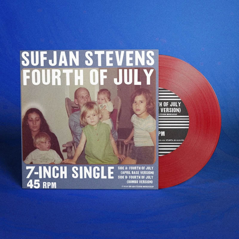  |  7" Single | Sufjan Stevens - Fourth of July (Single) | Records on Vinyl