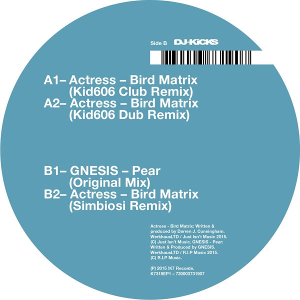  |  12" Single | Actress - Bird Matrix (Single) | Records on Vinyl