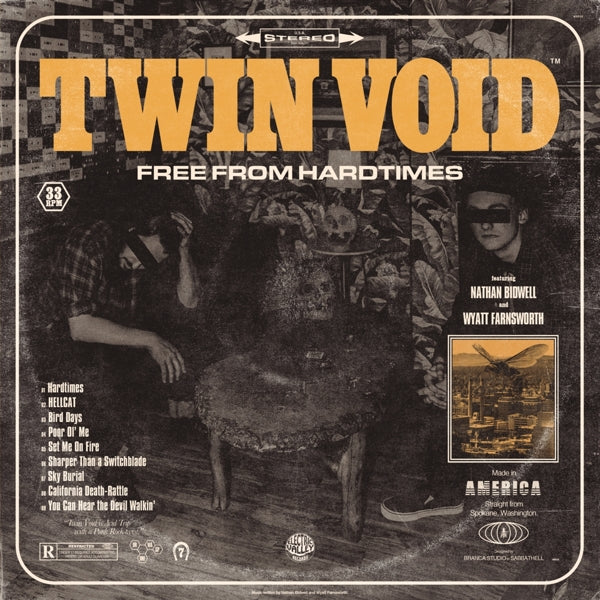  |  Vinyl LP | Twin Void - Free From Hardtimes (LP) | Records on Vinyl