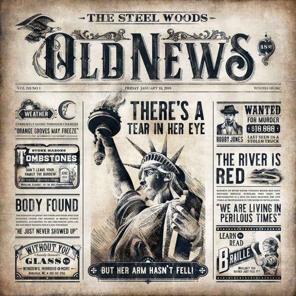 Steel Woods - Old News |  Vinyl LP | Steel Woods - Old News (2 LPs) | Records on Vinyl