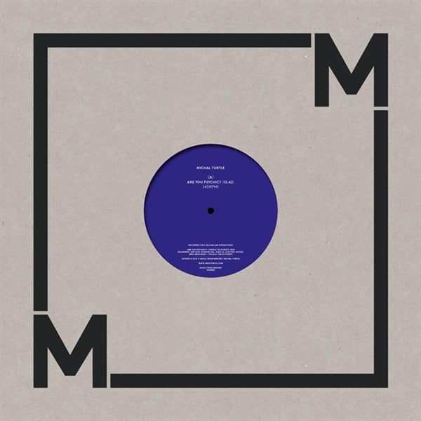  |  12" Single | Michal Turtle - Are You Psychic (Single) | Records on Vinyl